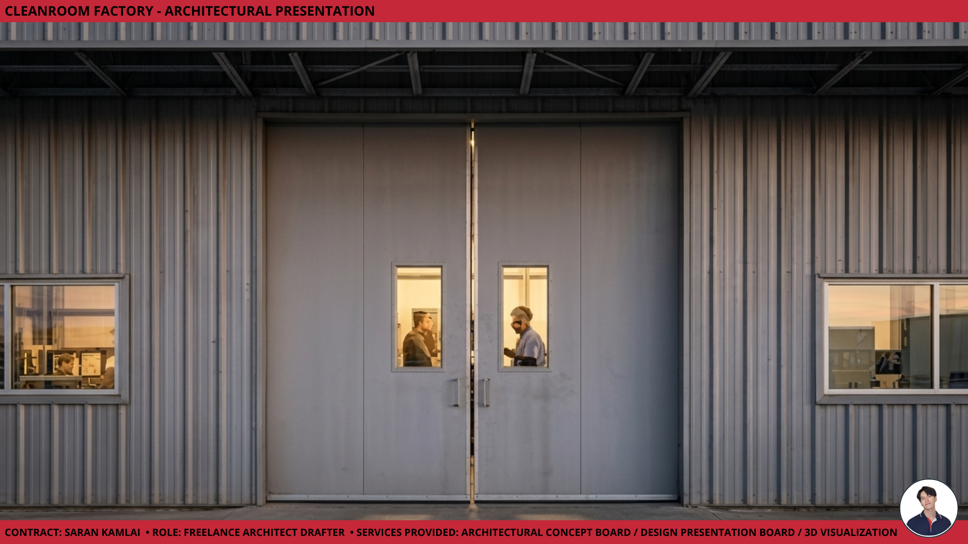 Cleanroom Factory — Corridor